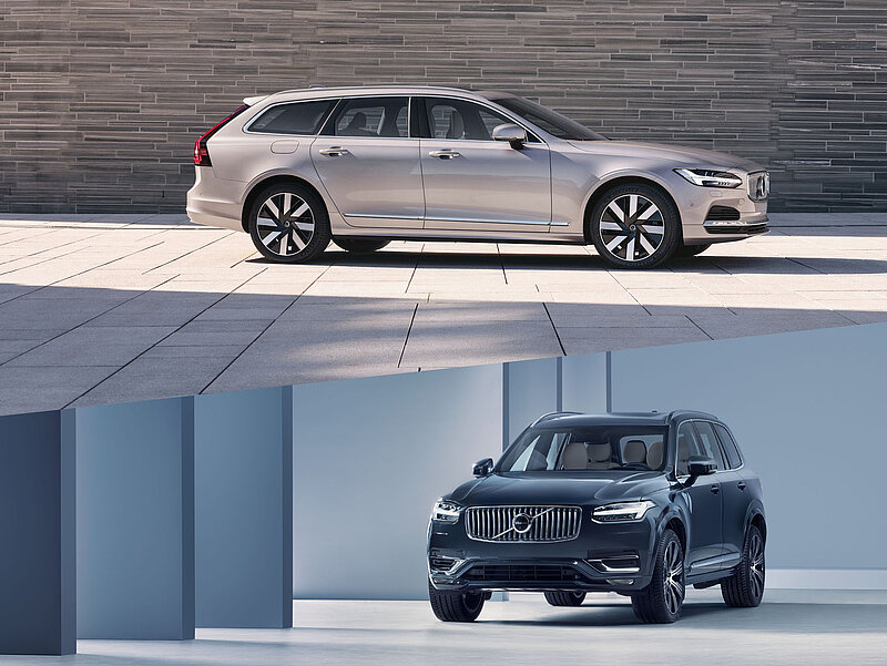 Voorraadvoordeel op de Volvo V90 en XC90