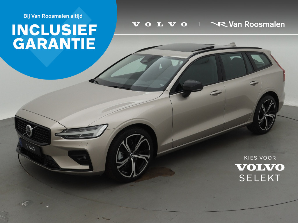 Volvo V60 2.0 B3 Ultimate Dark | 19 inch LM-Velgen | Panoramisch glazen da