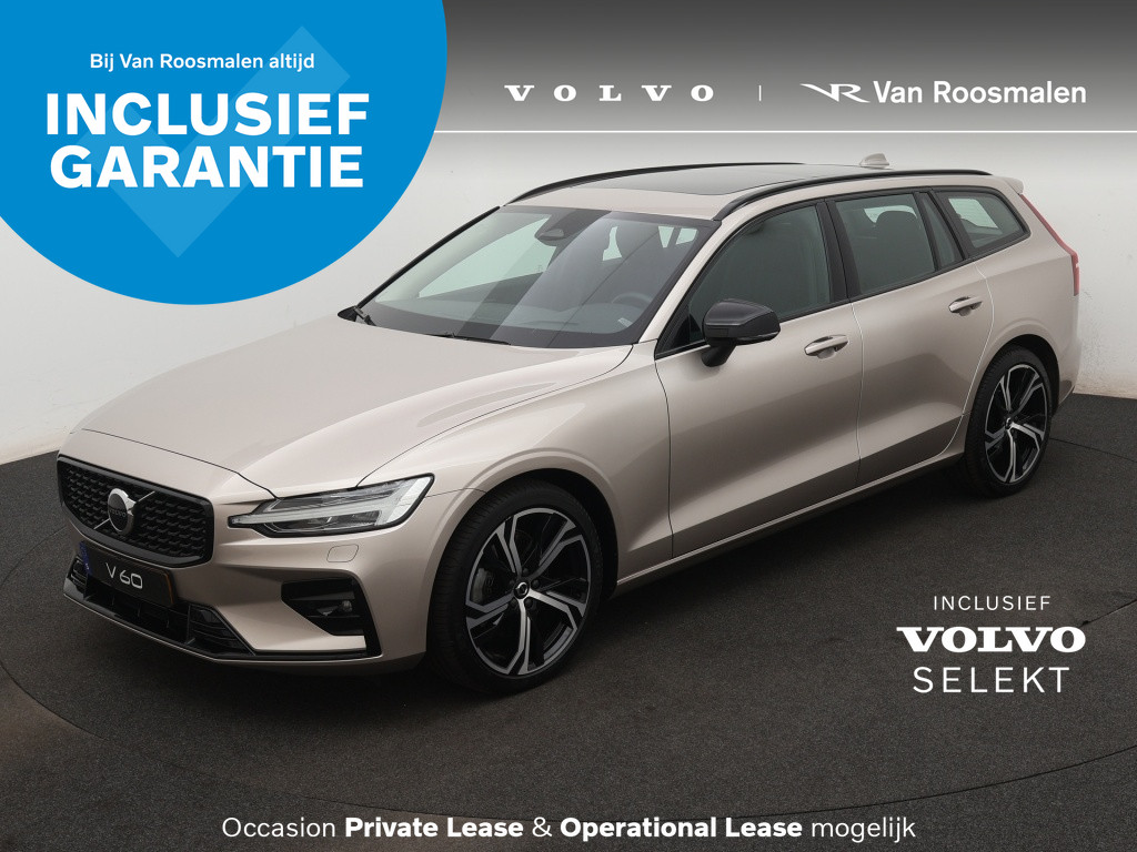 Volvo V60 2.0 B3 Ultimate Dark | 19 inch LM-Velgen | Panoramisch glazen da